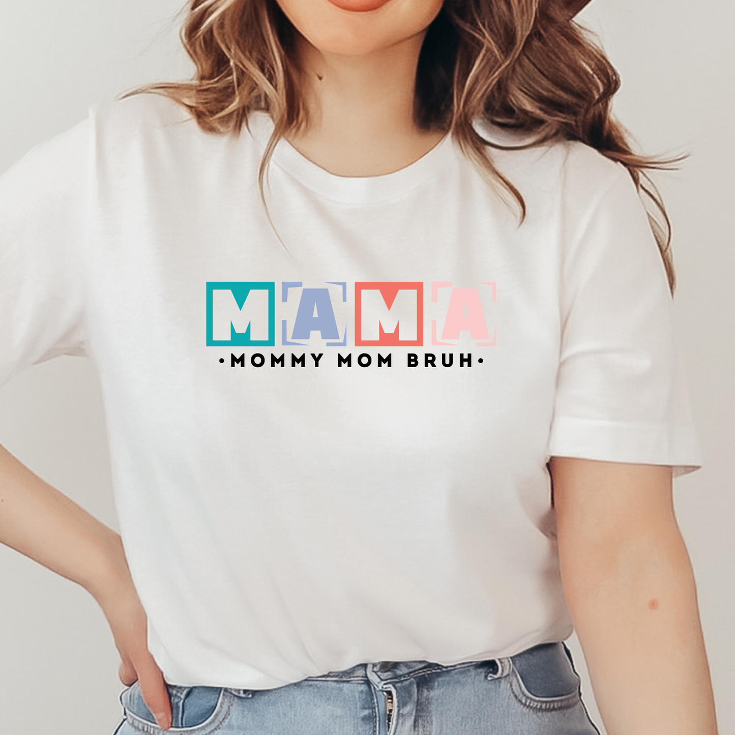 Mama Mommy Shirt, Mother's Day Gift, Mom Tee, Mama Tshirt (Mom-44)