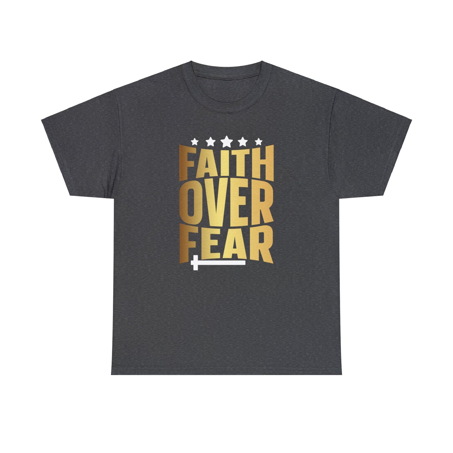 Faith Over Fear Shirt, Christian Shirt, Religious Shirt, Faith Tee (Faith-31)