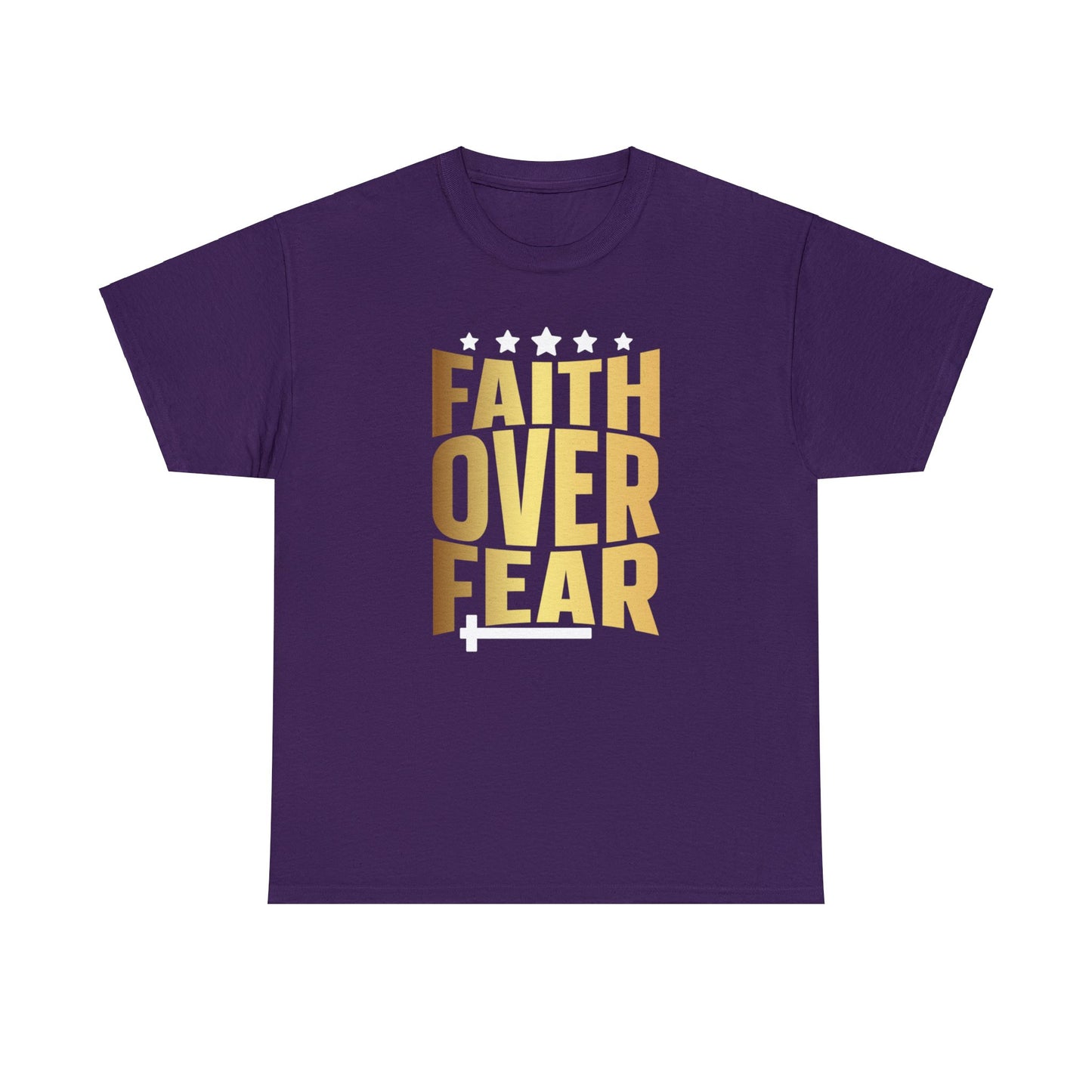 Faith Over Fear Shirt, Christian Shirt, Religious Shirt, Faith Tee (Faith-31)