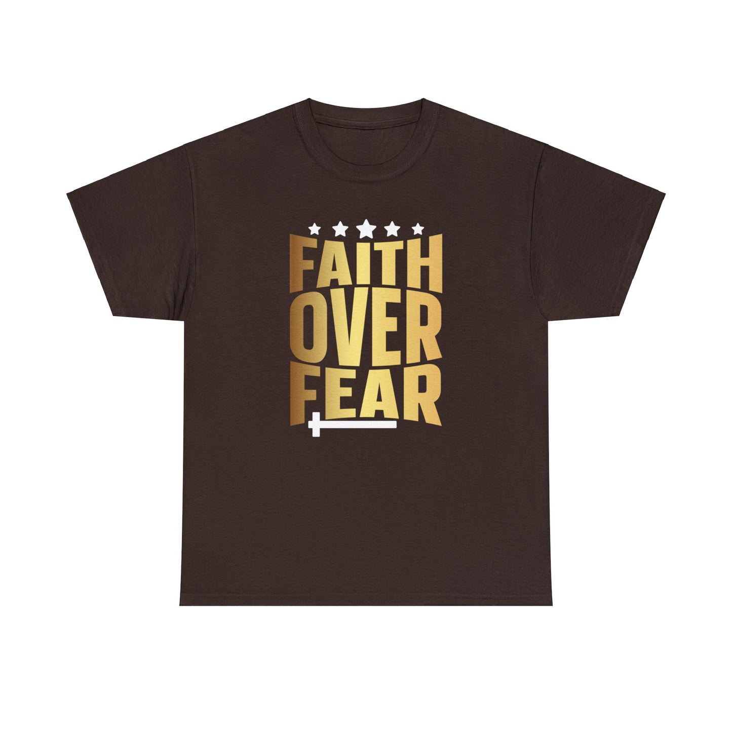 Faith Over Fear Shirt, Christian Shirt, Religious Shirt, Faith Tee (Faith-31)