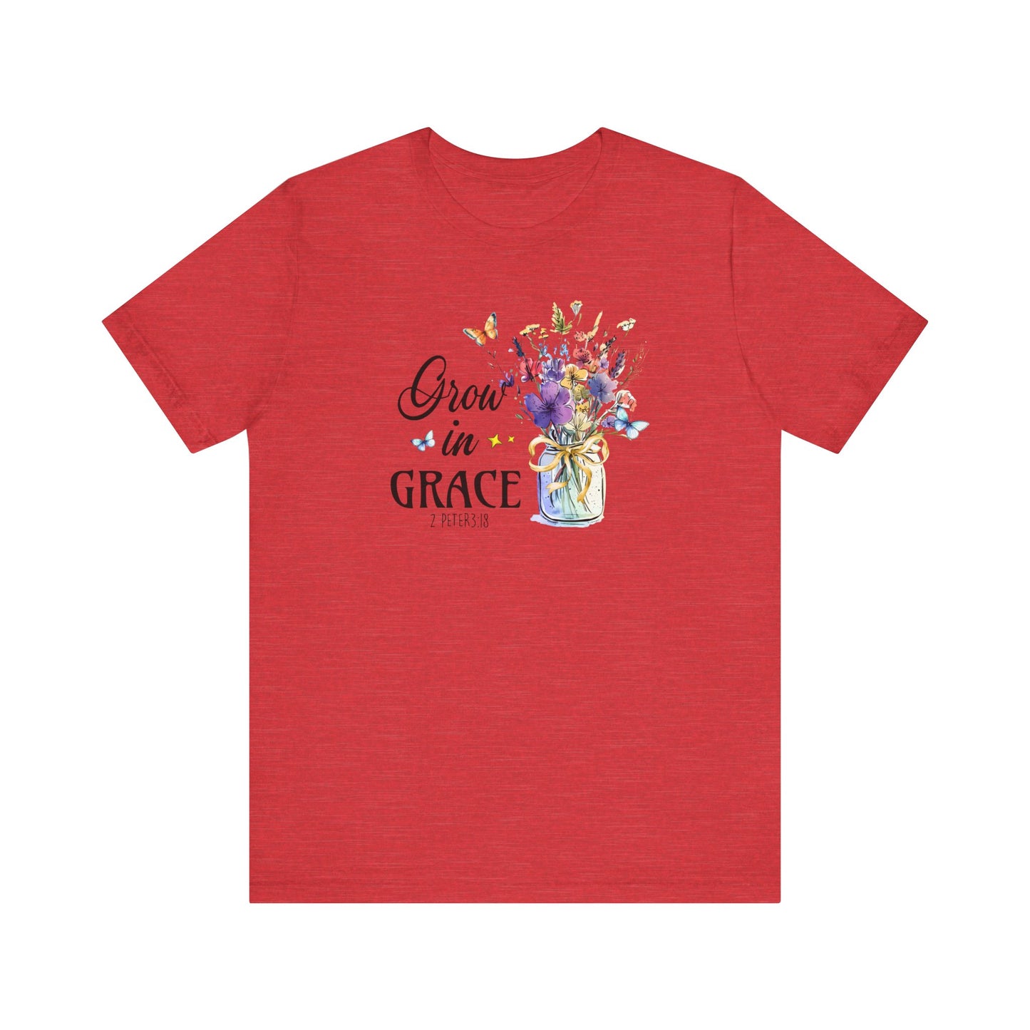 Grow In Grace Shirt, Mother's Day Gift, Mom Tee, Mama Tshirt (Mom-18)
