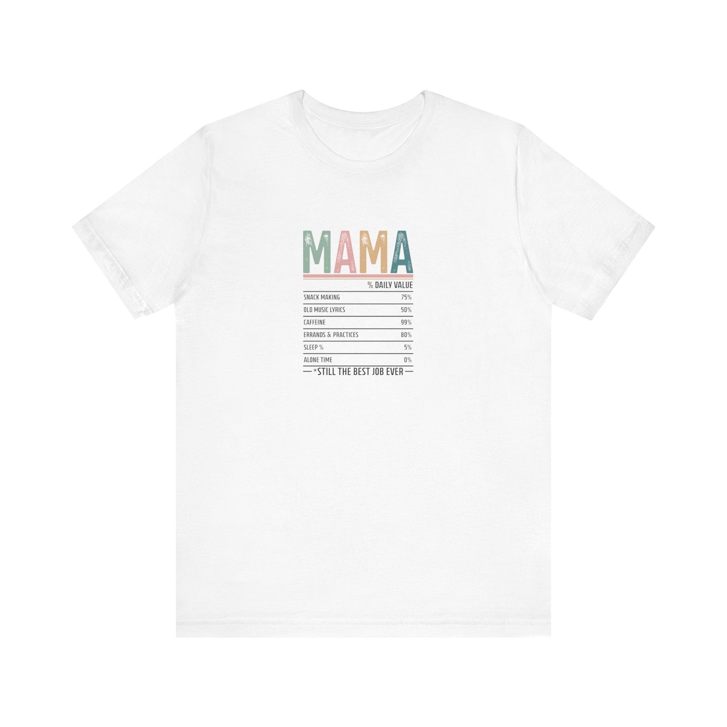 Mama Daily Value Shirt, Mother's Day Gift, Mom Funny Tee, Mama Retro Tshirt (Mom-46)