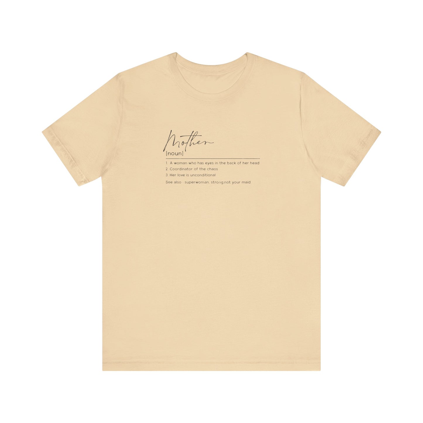Mother Noun Shirt, Mother's Day Gift, Mom Tee, Mama Tshirt (Mom-50)