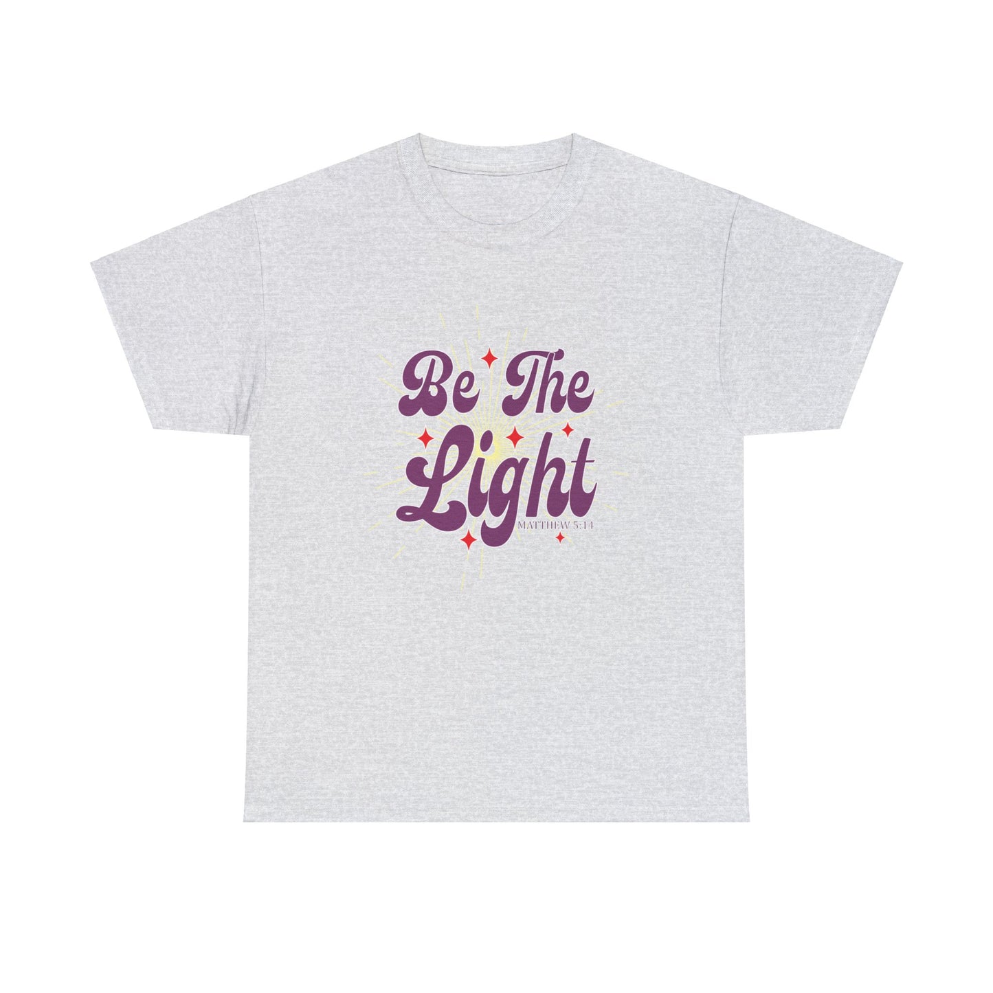 Be The Light Shirt, Christian Shirt, Religious Shirt, Faith Tee (Faith-6)