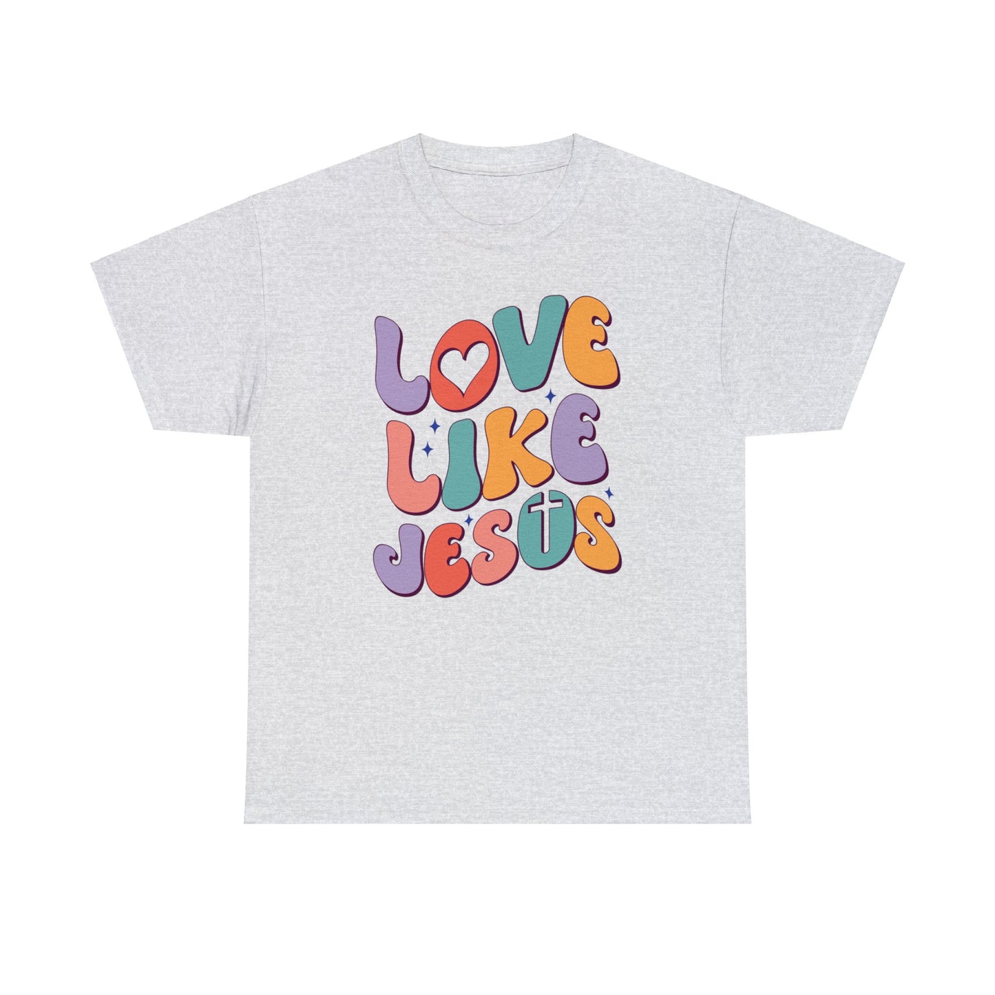 Love Like Jesus Shirt, Christian Shirt, Religious Shirt, Faith Tee (Faith-2)