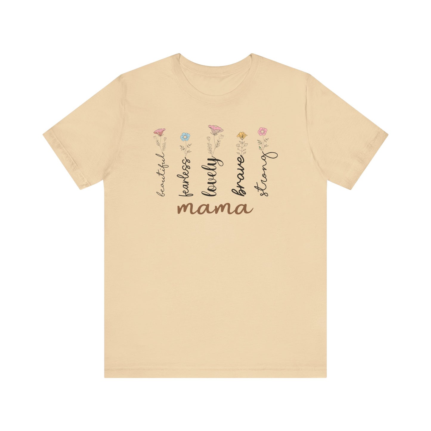 Floral Mama Shirt, Mother's Day Gift, Mom Tee, Mama Tshirt (Mom-14)