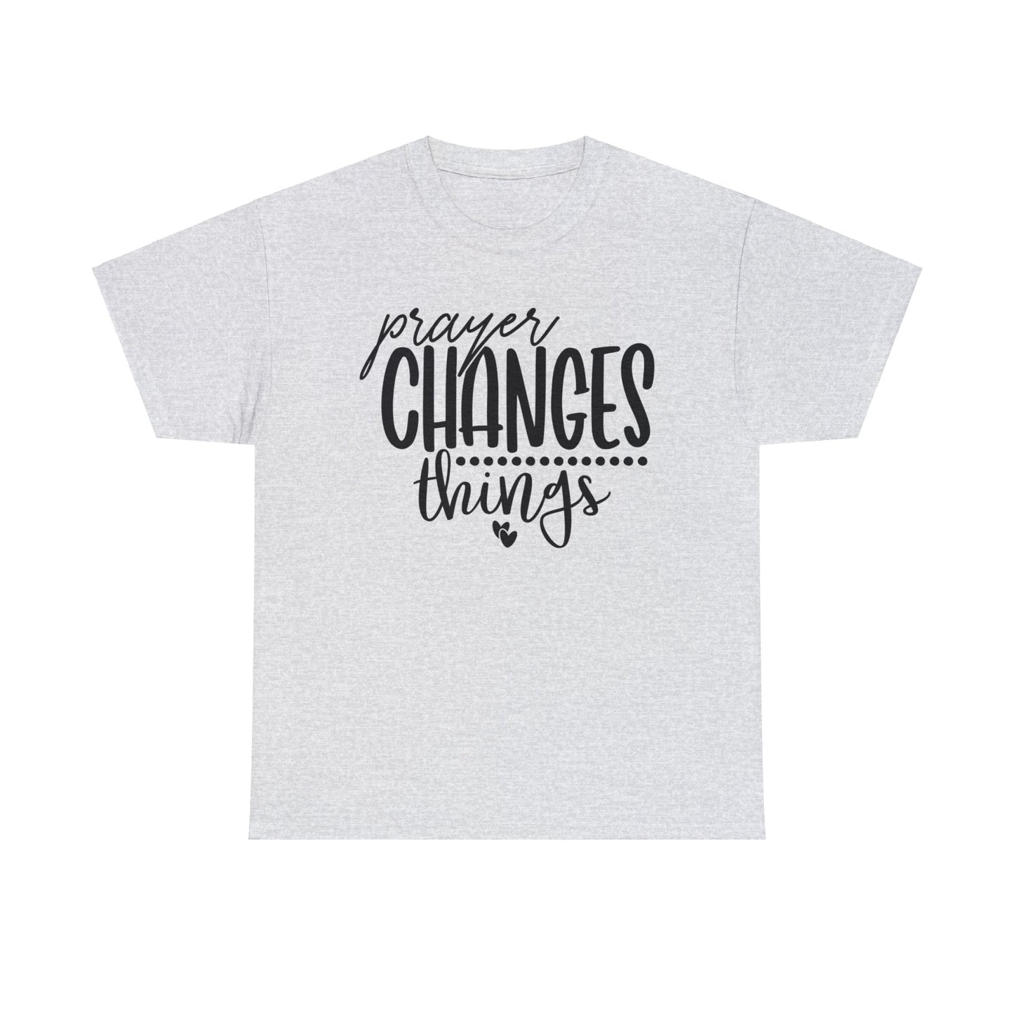 Prayer Changes Things Shirt, Christian Shirt, Religious Shirt, Faith Tee (Faith-29)