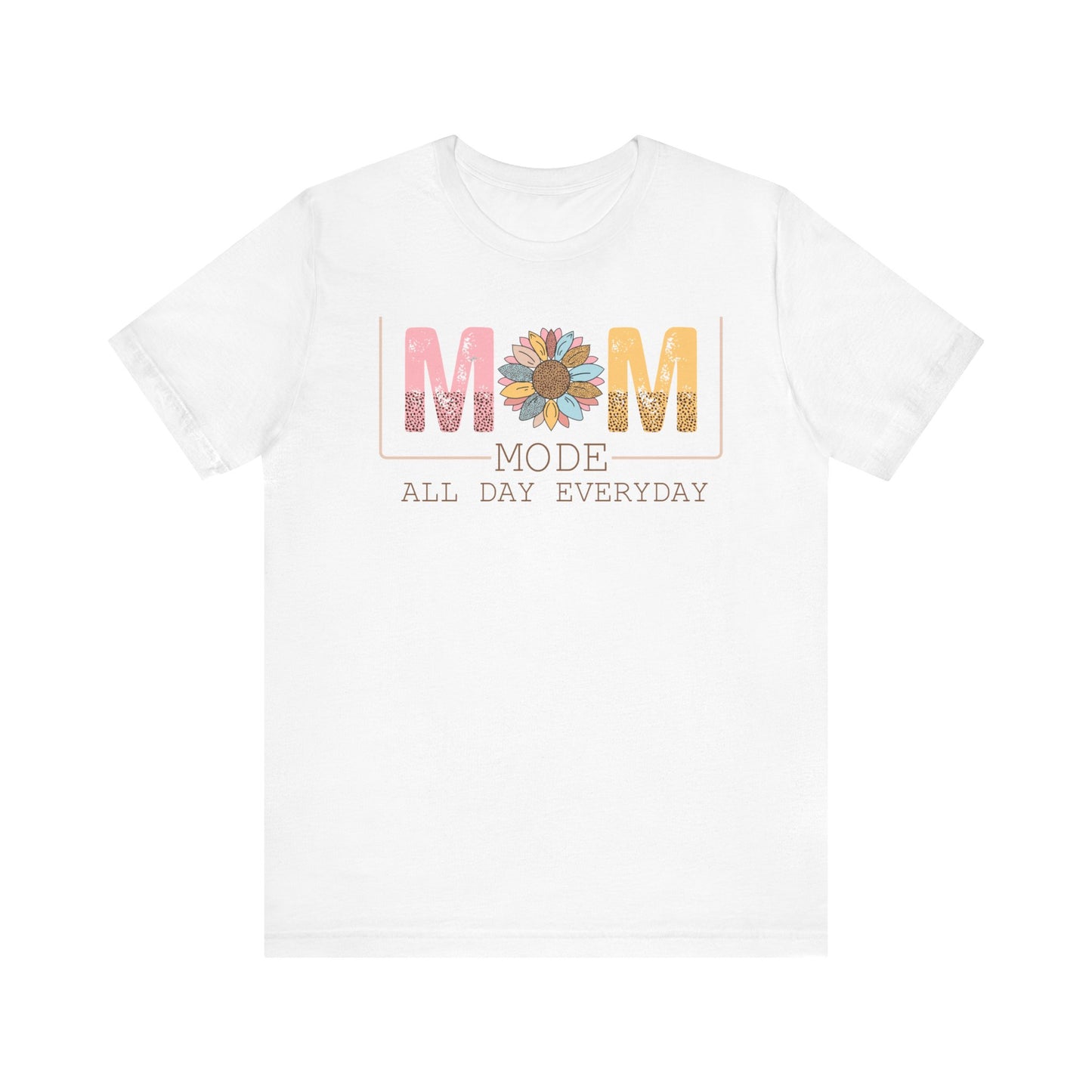 Mom Mode Floral Shirt, Mother's Day Gift, Mom Tee, Mama Tshirt (Mom-12)