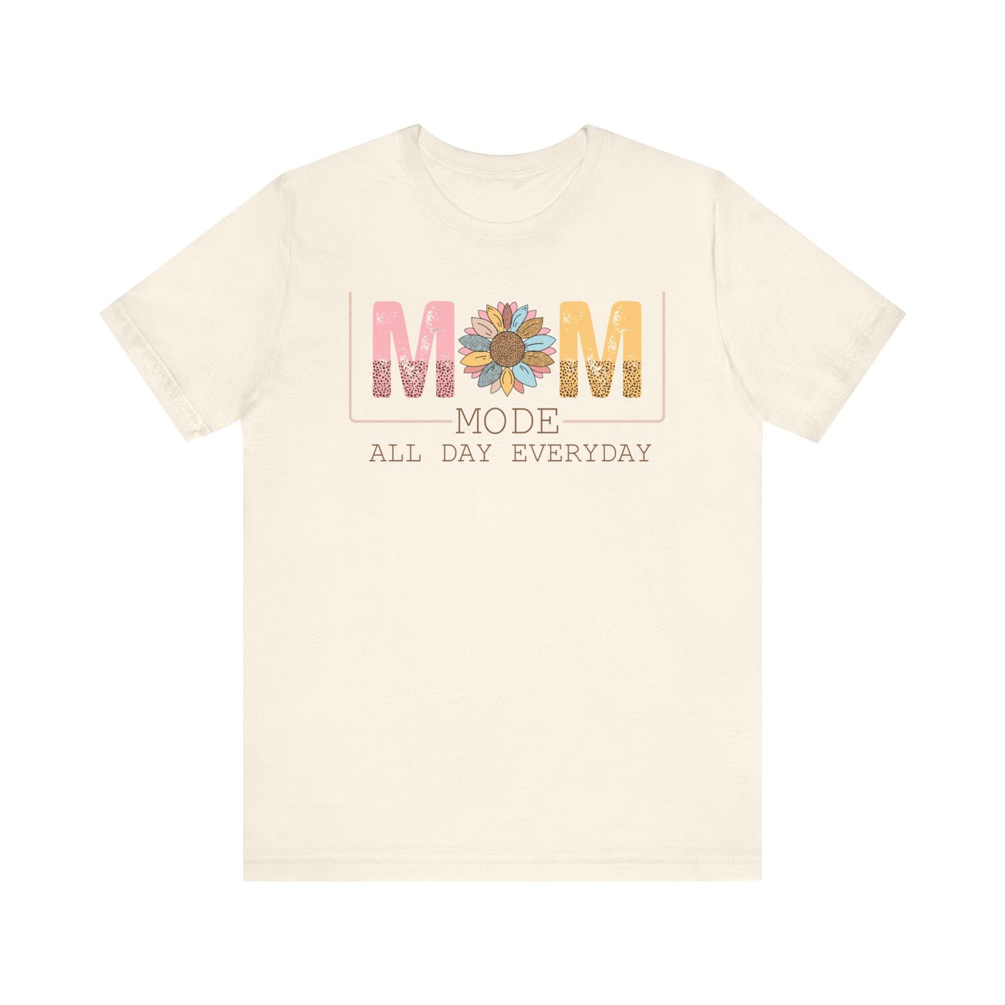 Mom Mode Floral Shirt, Mother's Day Gift, Mom Tee, Mama Tshirt (Mom-12)
