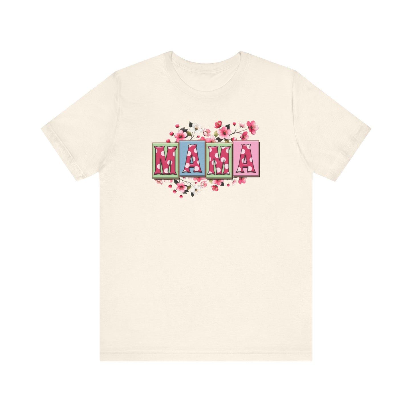 Mama Floral Shirt, Mother's Day Gift, Mom Flower Tee, Mama Tshirt (Mom-28)