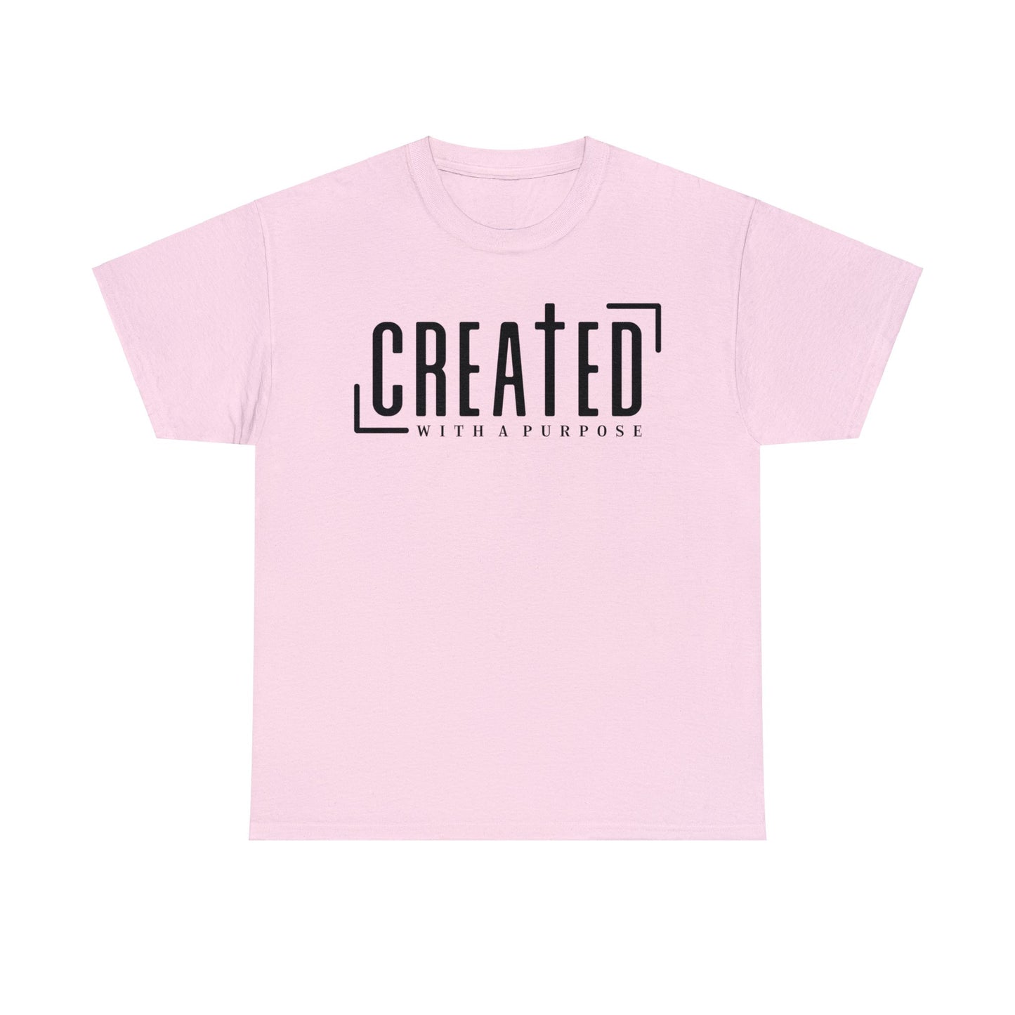 Created With A Purpose Shirt, Christian Shirt, Religious Shirt, Faith Tee (Faith-23)