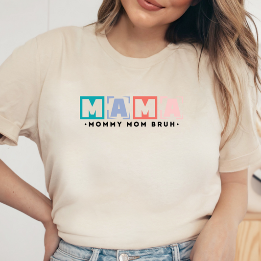 Mama Mommy Shirt, Mother's Day Gift, Mom Tee, Mama Tshirt (Mom-44)