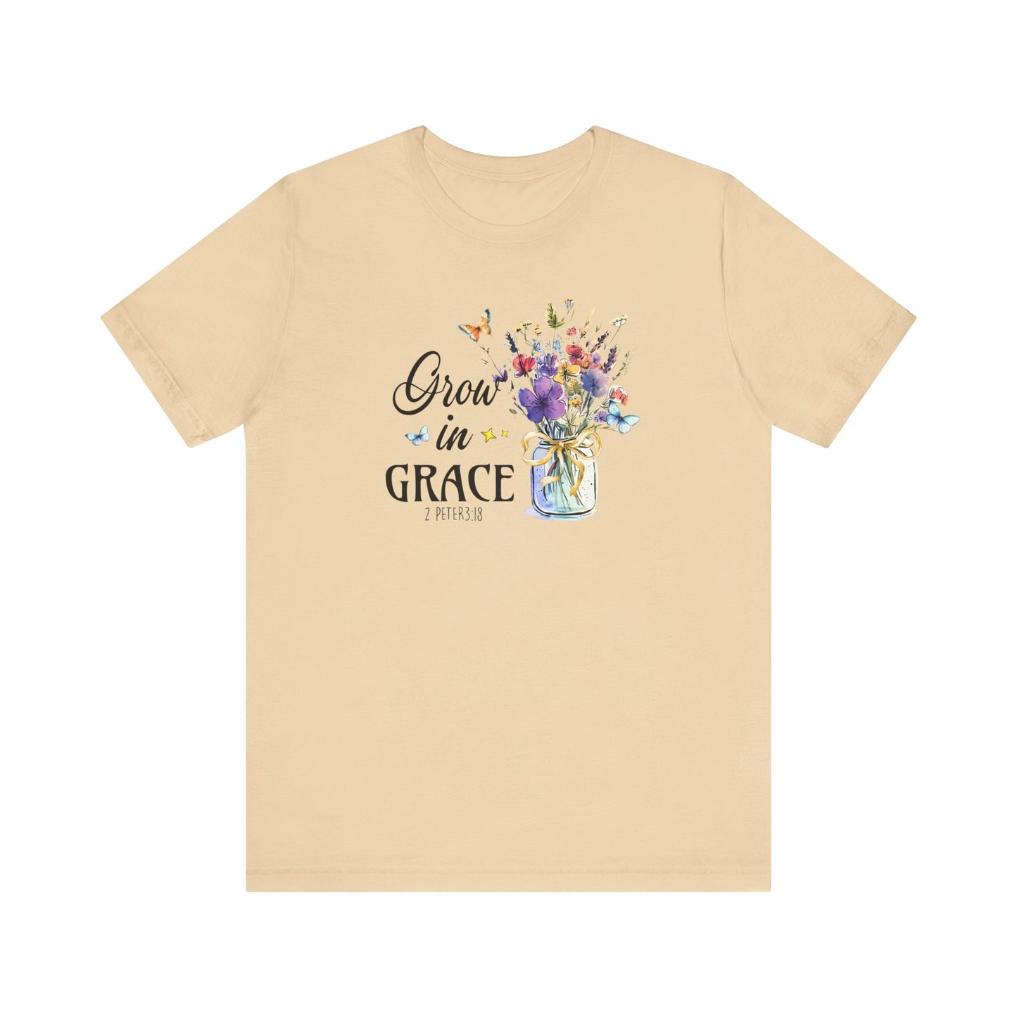 Grow In Grace Shirt, Mother's Day Gift, Mom Tee, Mama Tshirt (Mom-18)