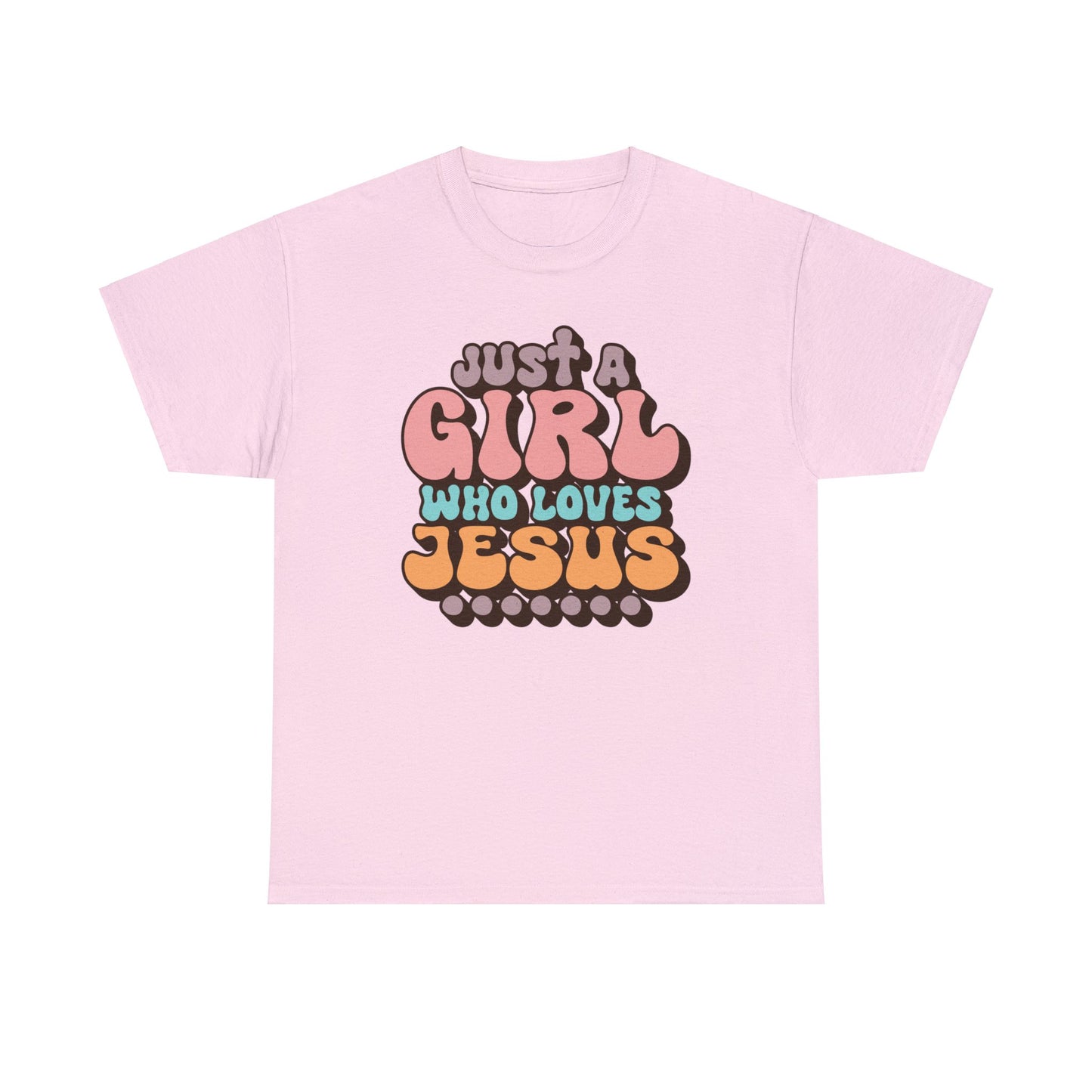 Just A Girl Who Loves Jesus Shirt, Christian Shirt, Religious Shirt, Faith Tee (Faith-21)