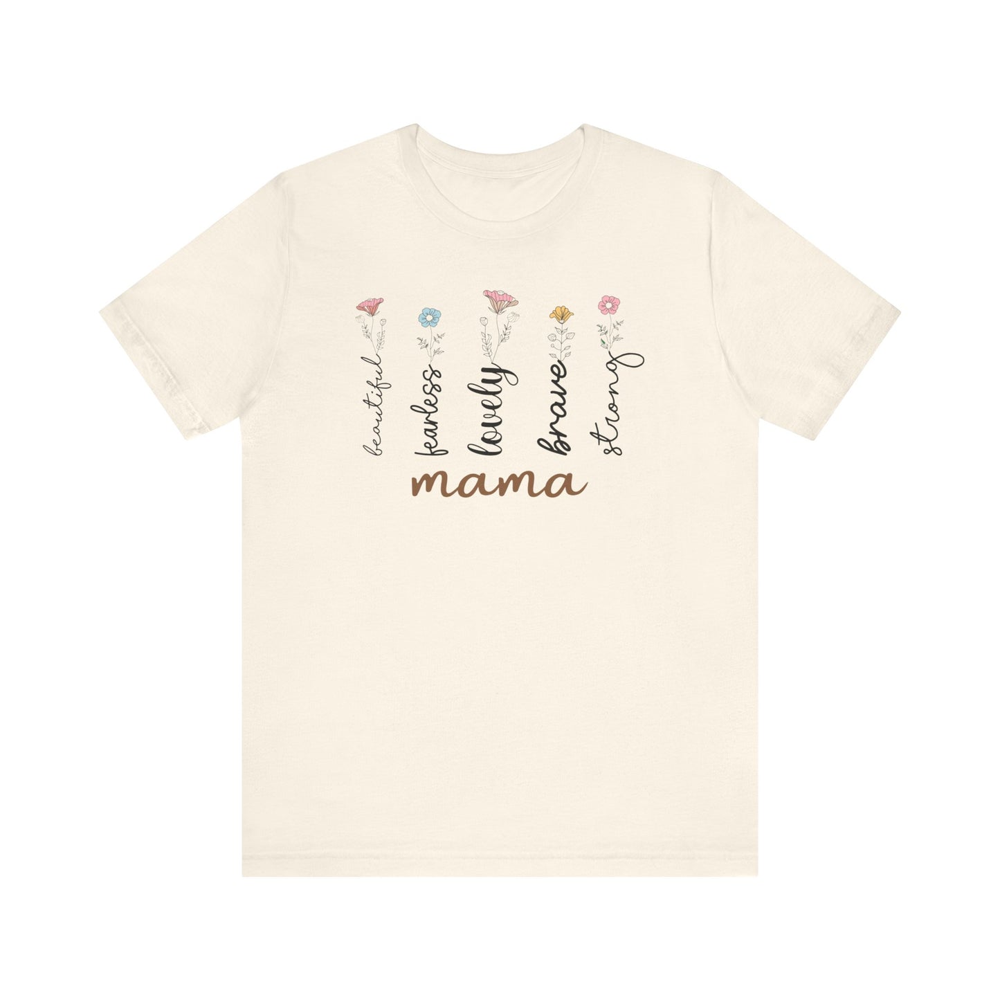 Floral Mama Shirt, Mother's Day Gift, Mom Tee, Mama Tshirt (Mom-14)