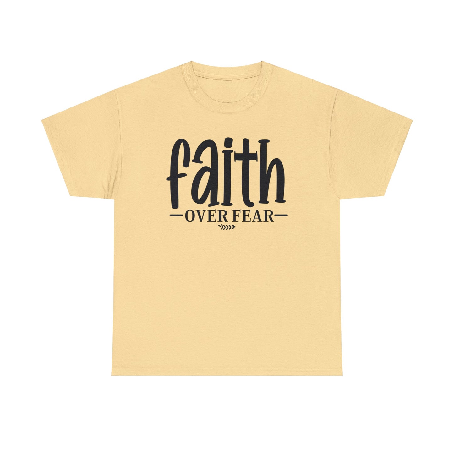 Faith Over Fear Shirt, Christian Shirt, Religious Shirt, Faith Tee (Faith-24)