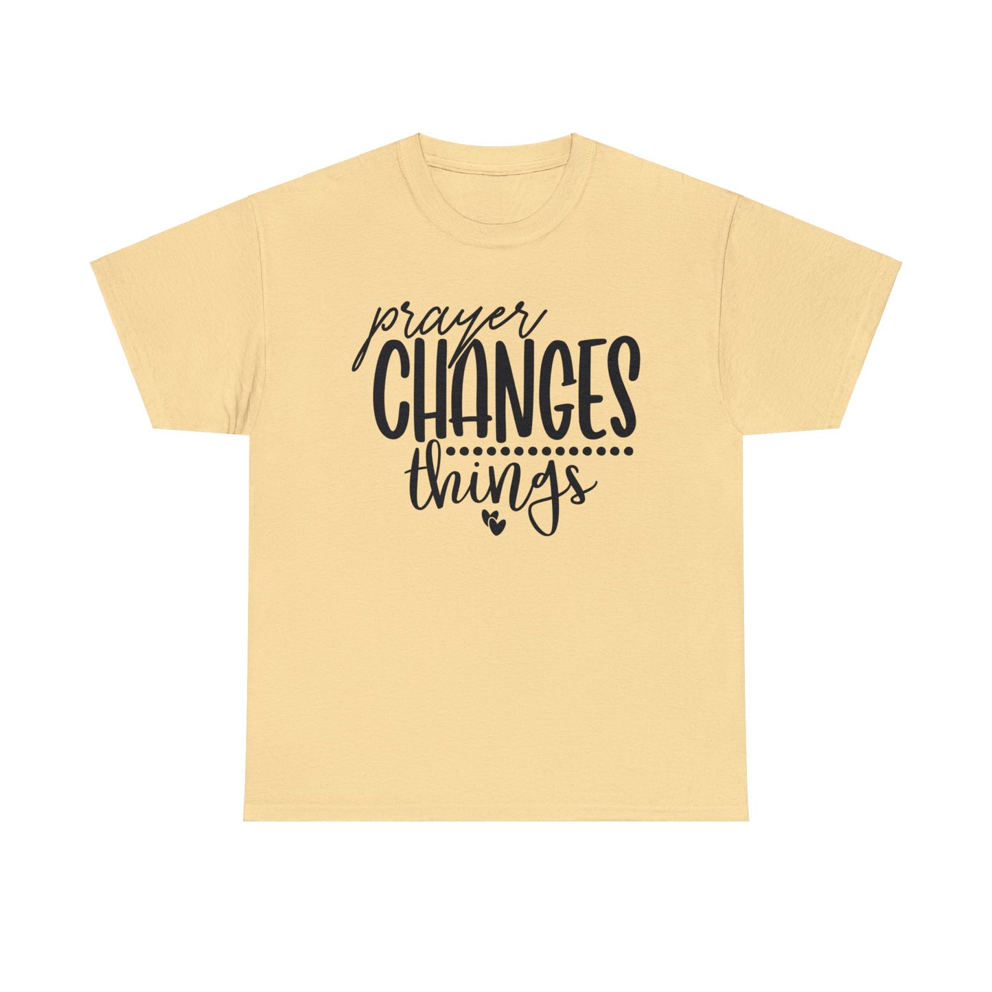 Prayer Changes Things Shirt, Christian Shirt, Religious Shirt, Faith Tee (Faith-29)
