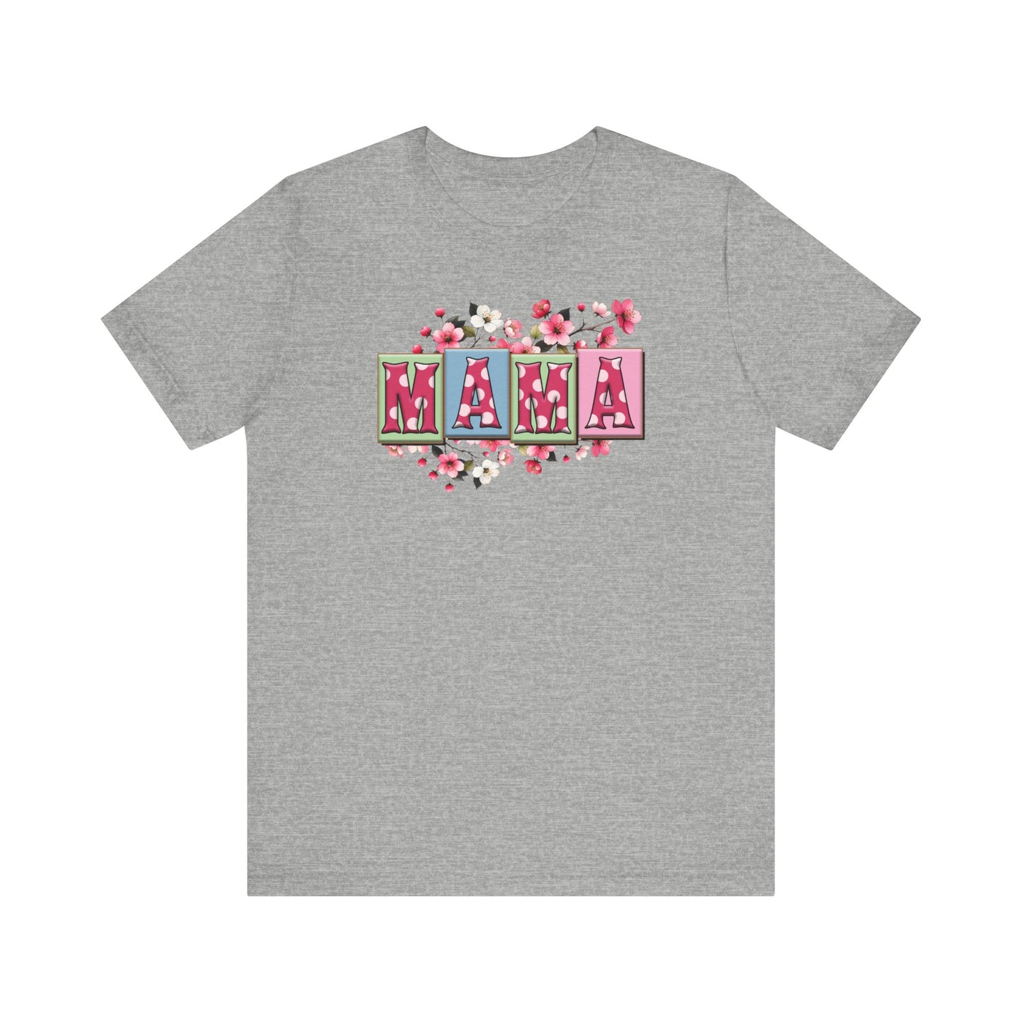 Mama Floral Shirt, Mother's Day Gift, Mom Flower Tee, Mama Tshirt (Mom-28)