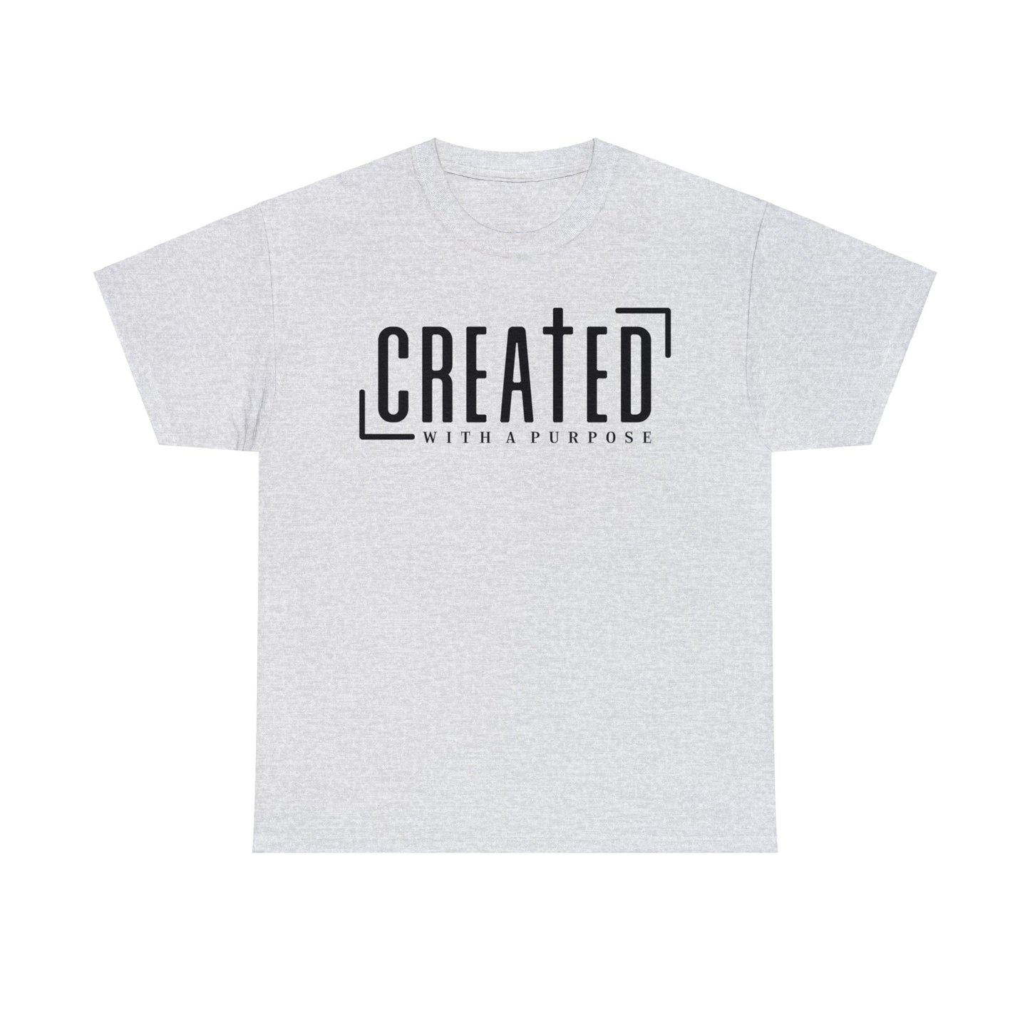 Created With A Purpose Shirt, Christian Shirt, Religious Shirt, Faith Tee (Faith-23)
