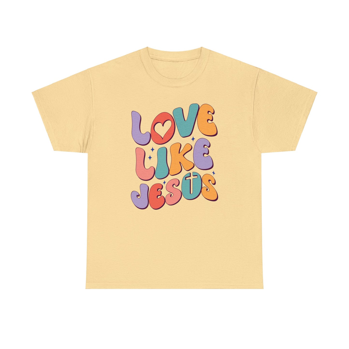 Love Like Jesus Shirt, Christian Shirt, Religious Shirt, Faith Tee (Faith-2)