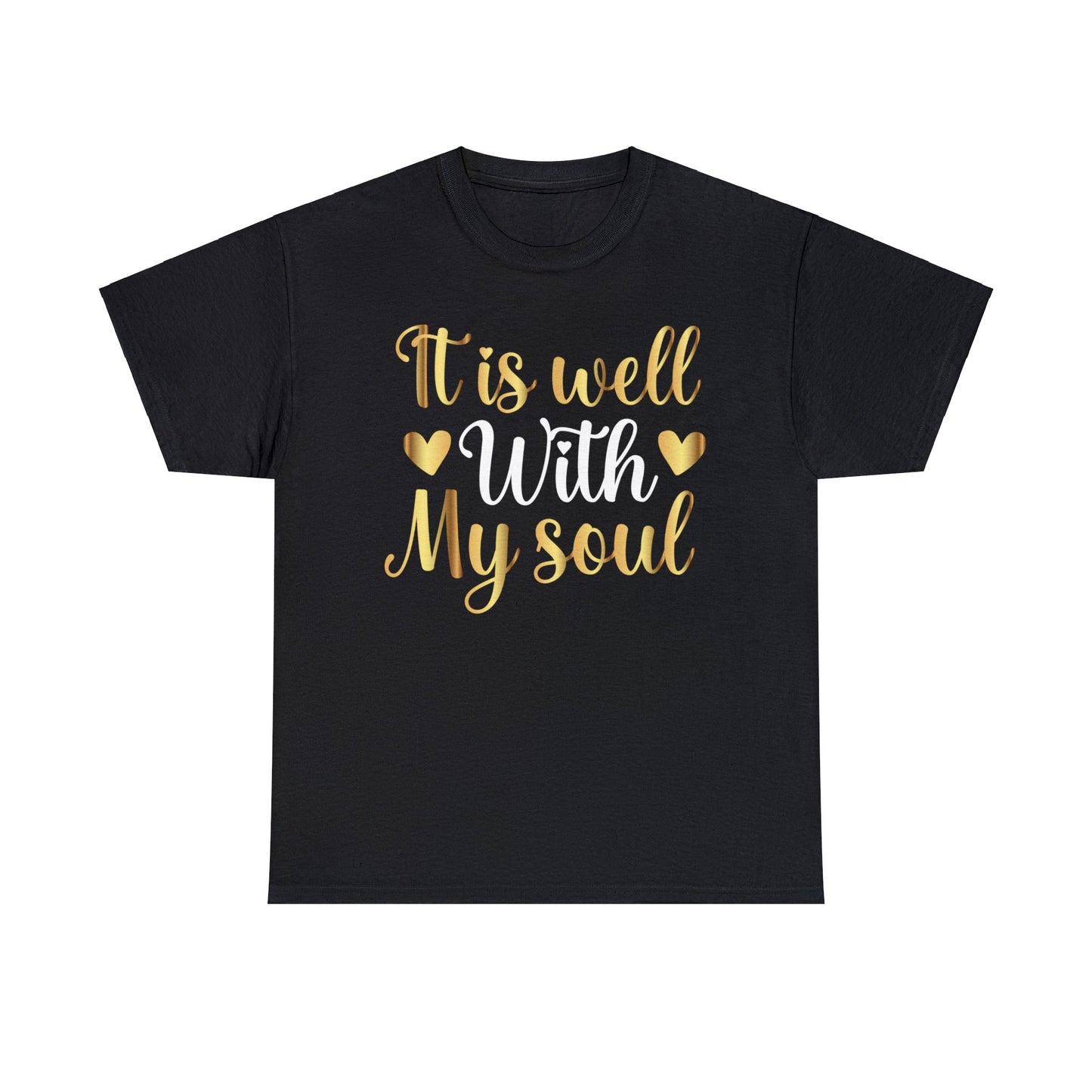 It Is Well My Soul Shirt, Christian Shirt, Religious Shirt, Faith Tee (Faith-32)